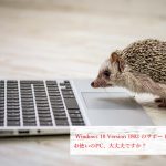 Windows 10 Version 1803 のサポートが終了！お使いのPC、大丈夫ですか？